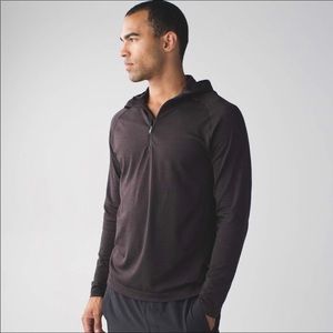 Lululemon black metal vent hoodie size medium